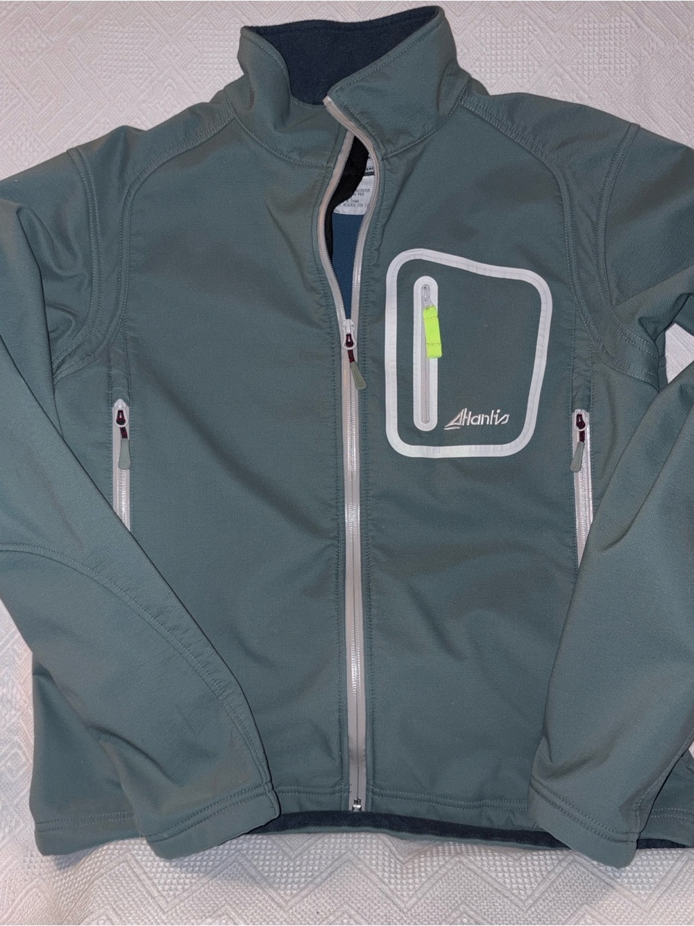 Atlantis Weather Gear Men's Lightweight Jacket in Sage Green